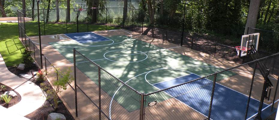 Custom Basketball Court